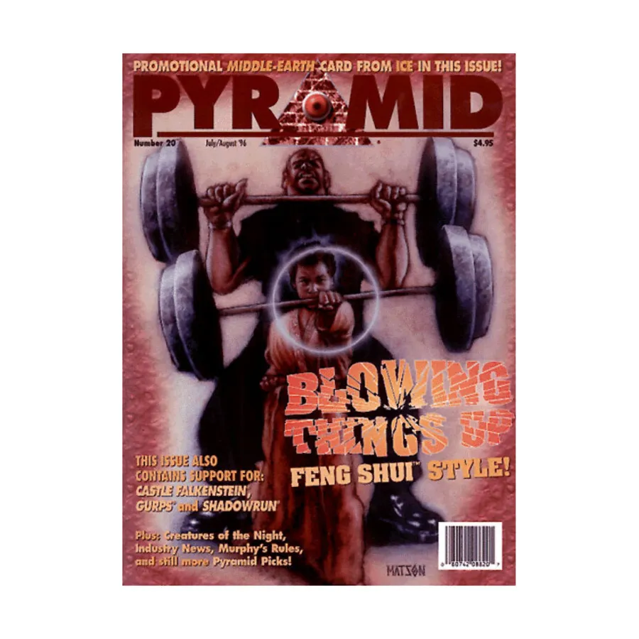 

Журнал #20 "GURPS Goblins & Castle Falkenstein Adventures", Pyramid Magazine