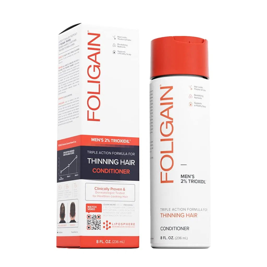Кондиционер для роста волос «Hair Regrowth» с 2% Trioxidil от FOLIGAIN Foligain