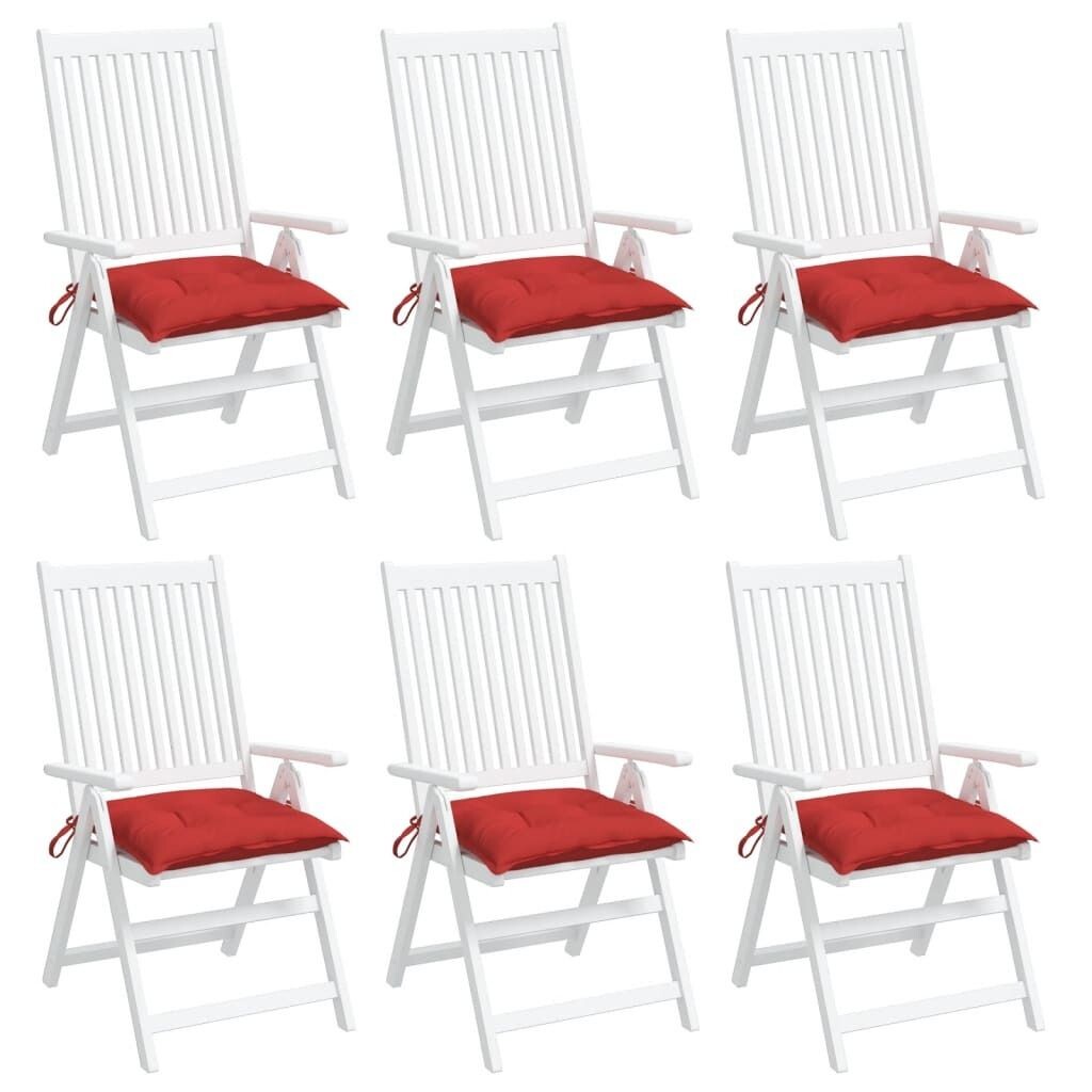 

Подушки-паллеты 6 шт. Светло-зеленый 50х50х7 см. Ткань Оксфорд. DKD HOME DECOR, красный