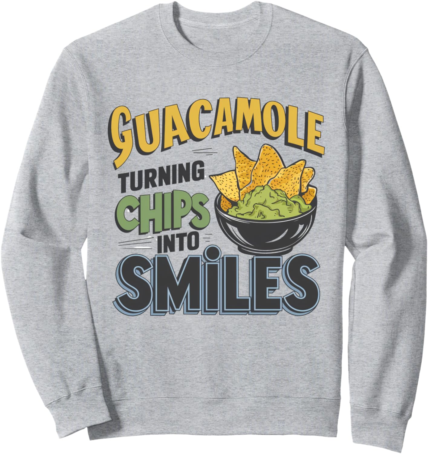 

Забавная толстовка с юмористическим рисунком авокадо для любителей гуакамоле Avocado Guacamole Lover'S Accessories, серый