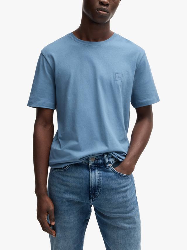 

Футболка с коротким рукавом tales HUGO BOSS, цвет Light/Pastel Blue