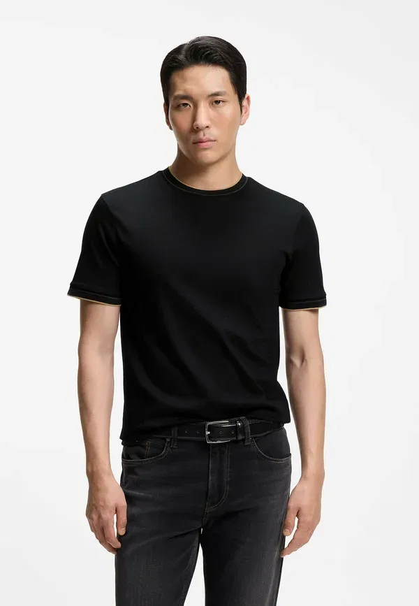 Футболка H Tessler 195 Basic T-Shirt Boss, черный