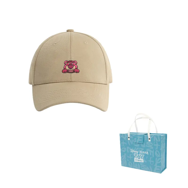 

Disney Бейсболка хлопковая унисекс серии Strawberry Bear, Khaki