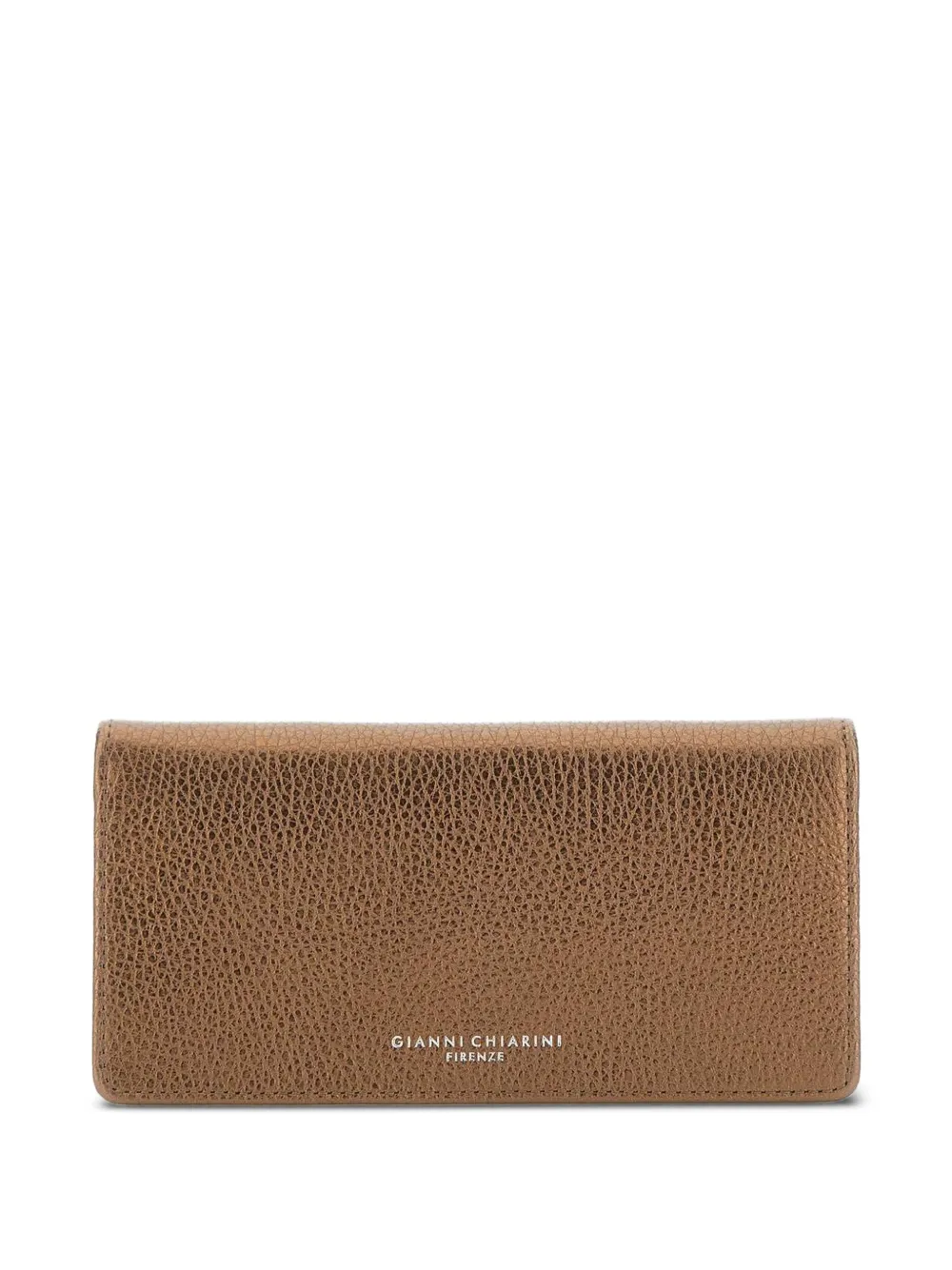 

Кошелек с эффектом металлик GIANNI CHIARINI, коричневый