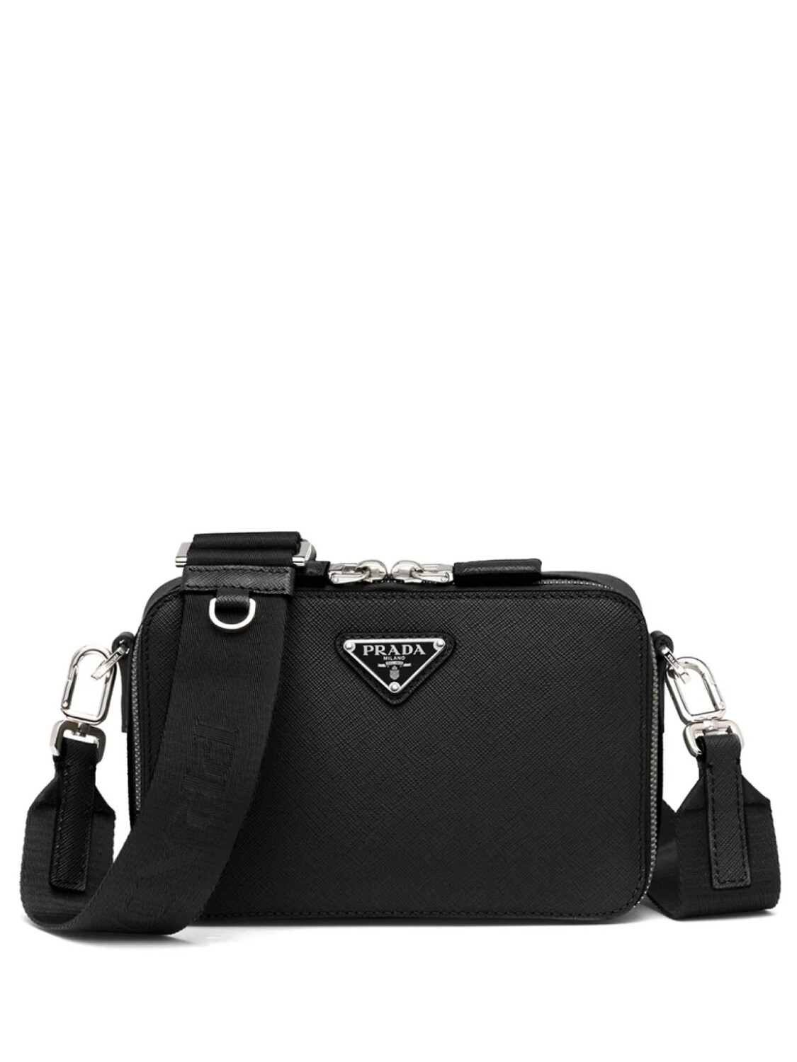 

Prada сумка на плечо Brique, черный