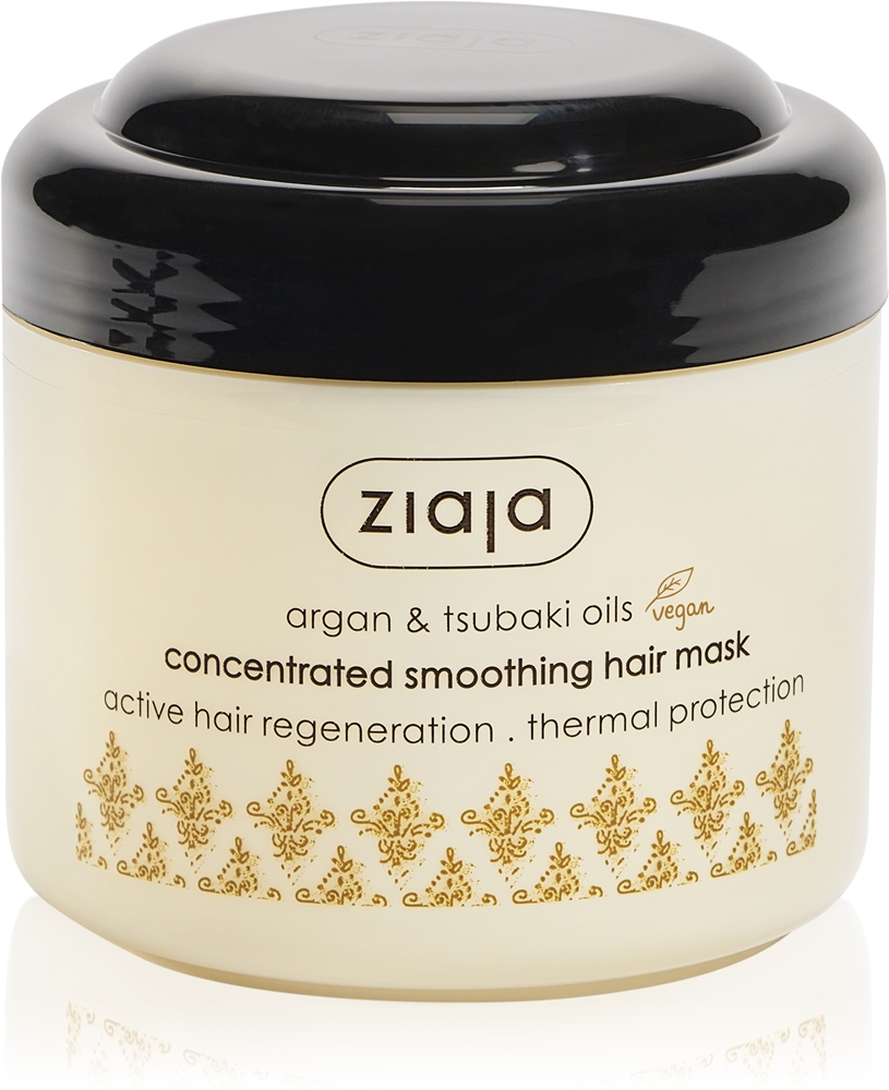 

Разглаживающая маска с аргановым маслом для сухих и поврежденных волос Ziaja, 200 мл