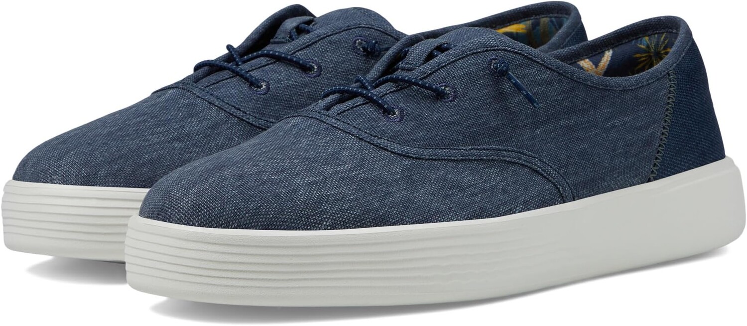 

Кроссовки Hey Dude Conway Craft Linen, темно-синий