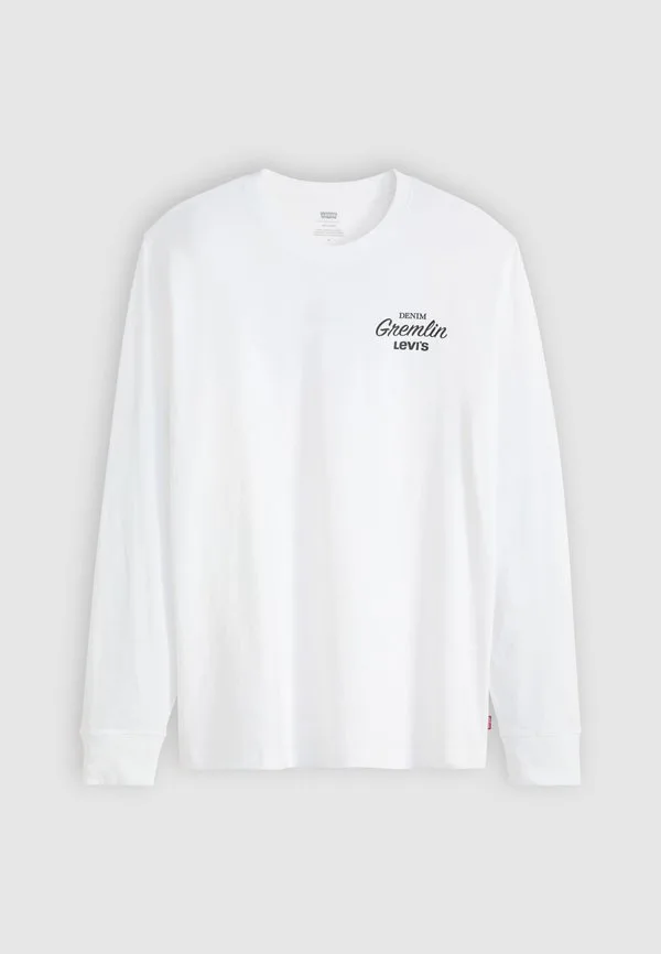 Футболка с длинными рукавами и графическим принтом Levi'S, White — фото 4