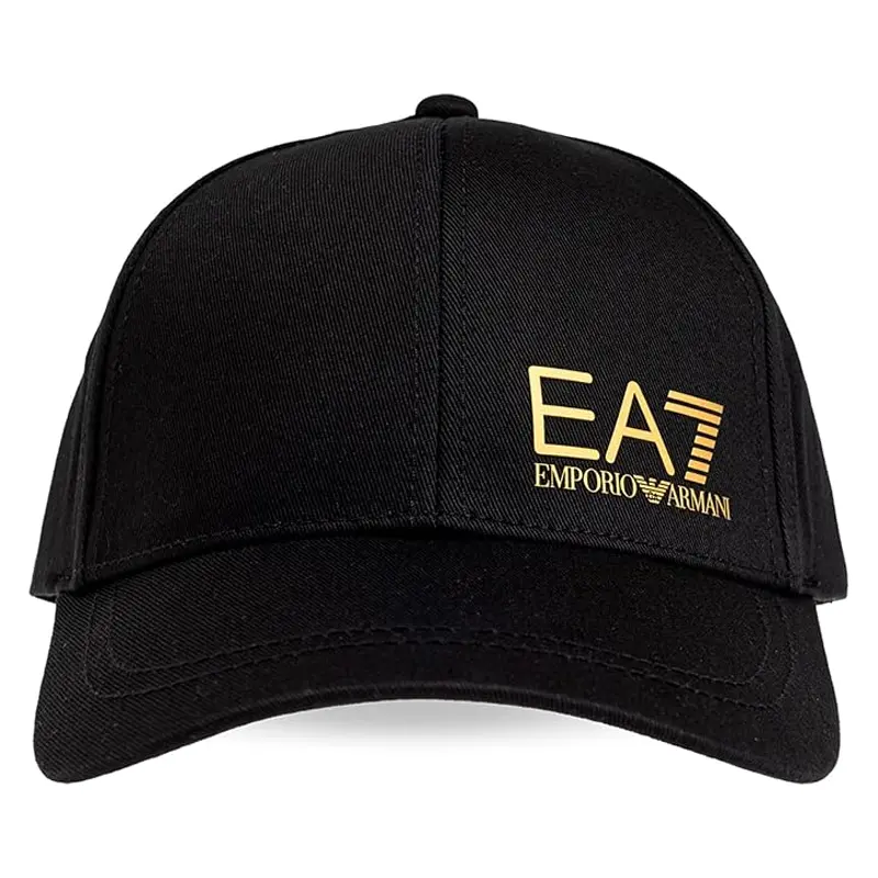 

EMPORIO ARMANI Бейсболка с принтом логотипа, Black