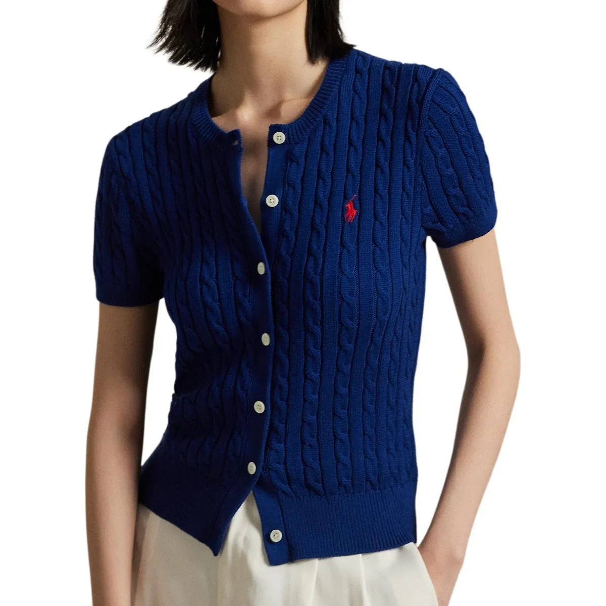 Кардиган из хлопка Polo Ralph Lauren, Blue — фото 3