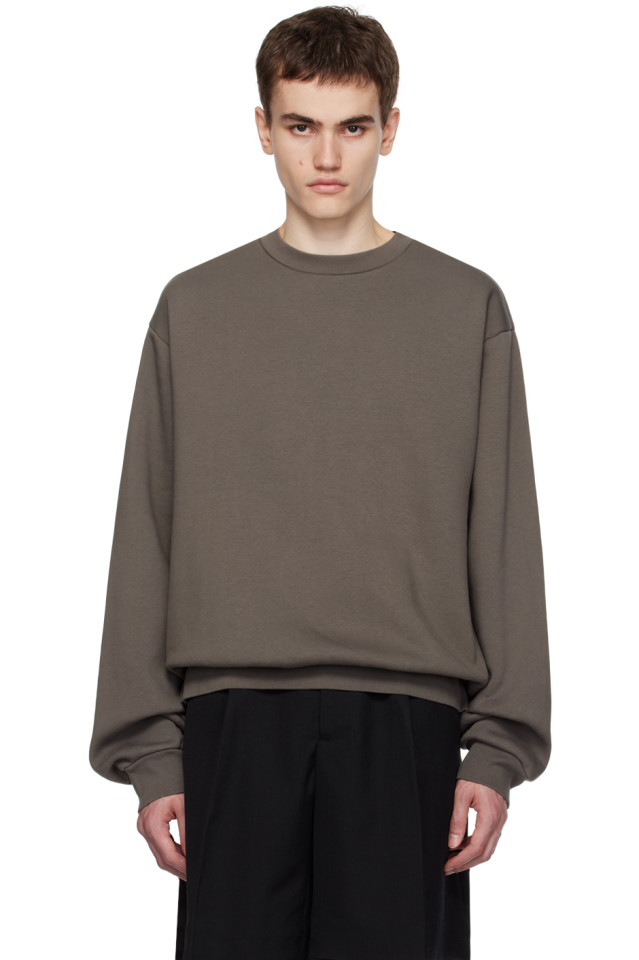 

Свитшот с флагом Acne Studios, серый