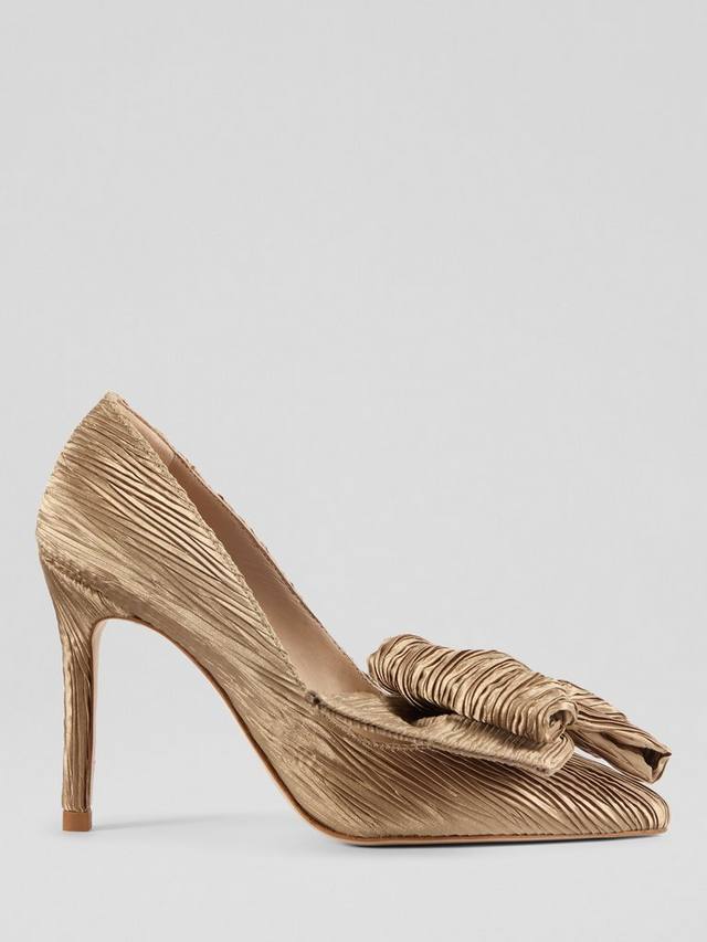 Туфли Vivi Bow Court L.K.Bennett, Gold