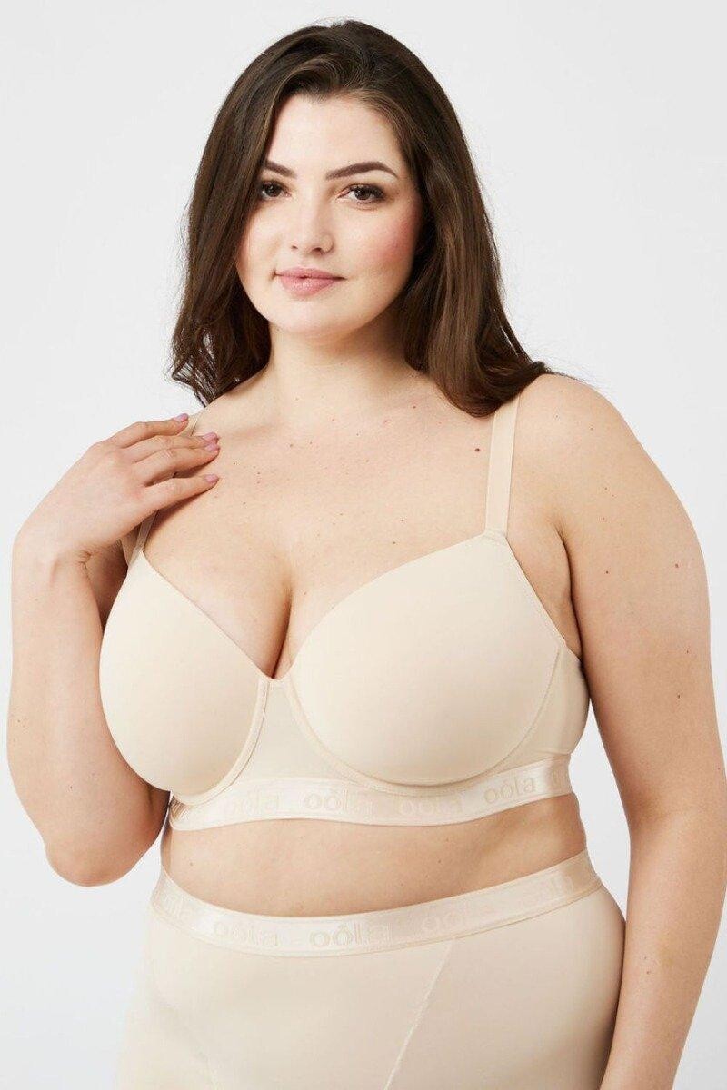 

Формованный бюстгальтер-футболка на каждый день Oola Lingerie, нюд