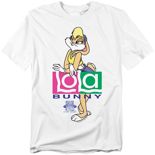 

Футболка с принтом Big & Tall Original & Unrestored Space Jam Lola Logo Licensed Character