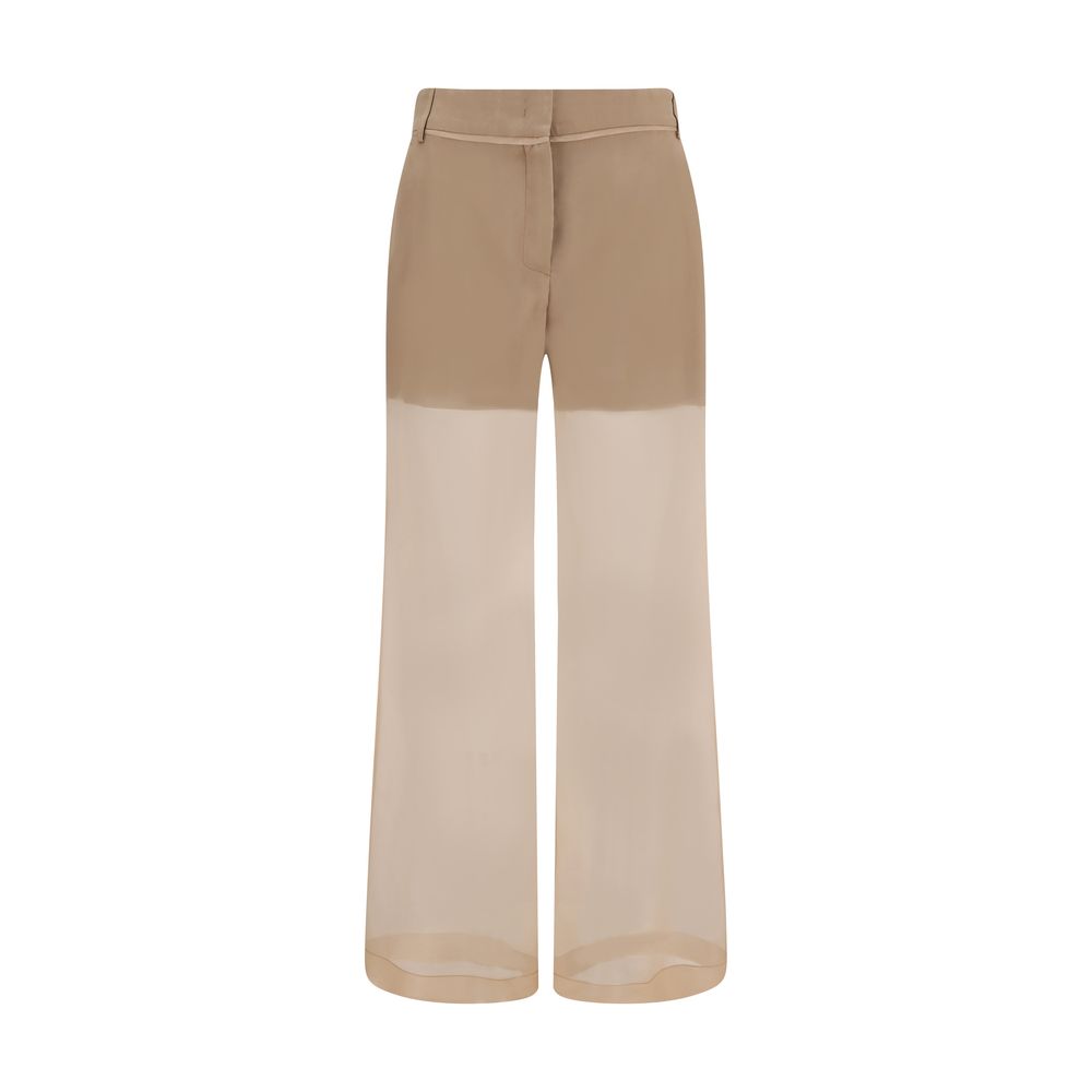 

Полупрозрачные брюки Pinko, Beige