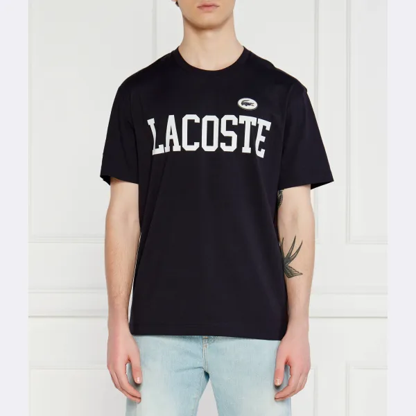 

Футболка классического кроя Lacoste, синий