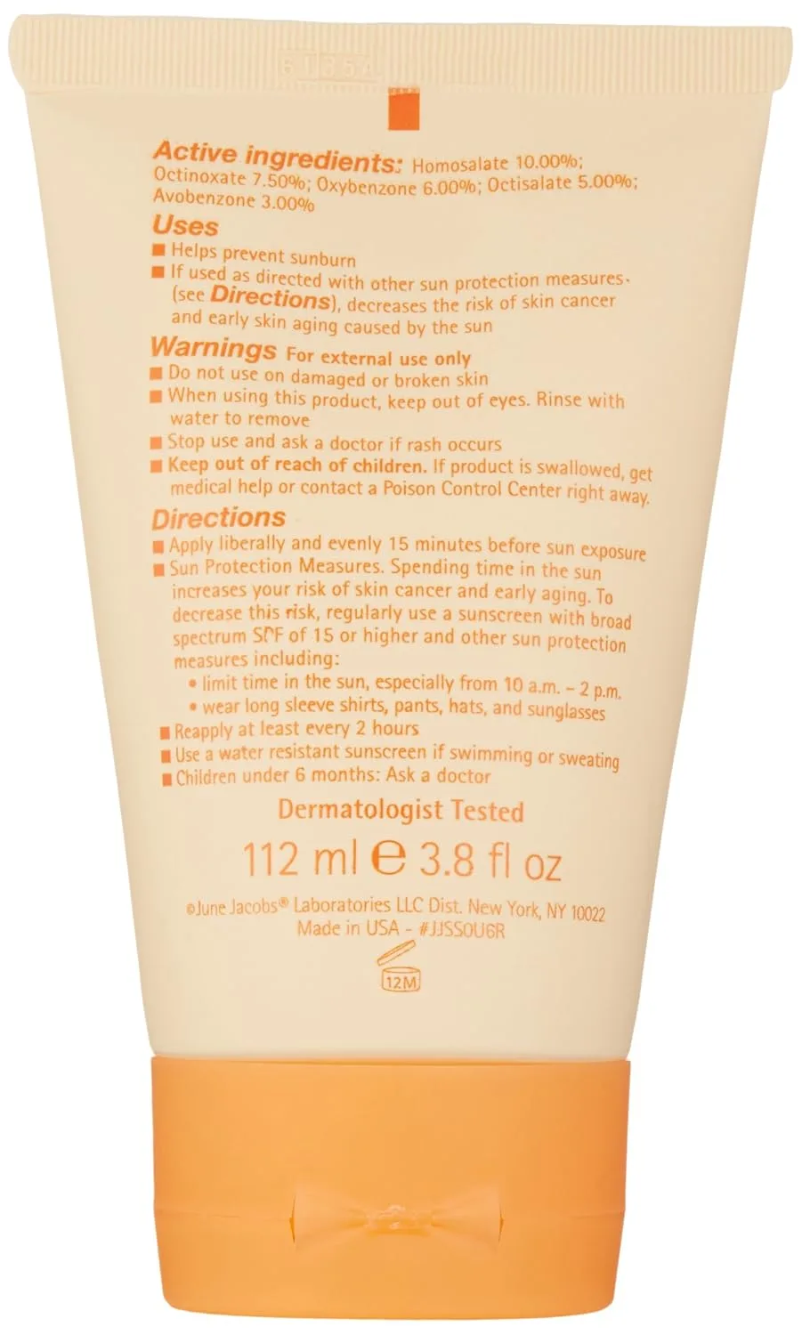 Солнцезащитный крем June Jacobs Advanced Sun Resistance SPF 30, 100 мл — фото 4