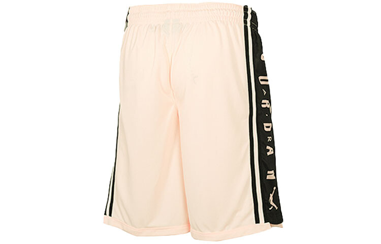 

Jordan Мужские баскетбольные шорты, цвет Light Crimson/Bright Mandarin/Black/Pale Ivory