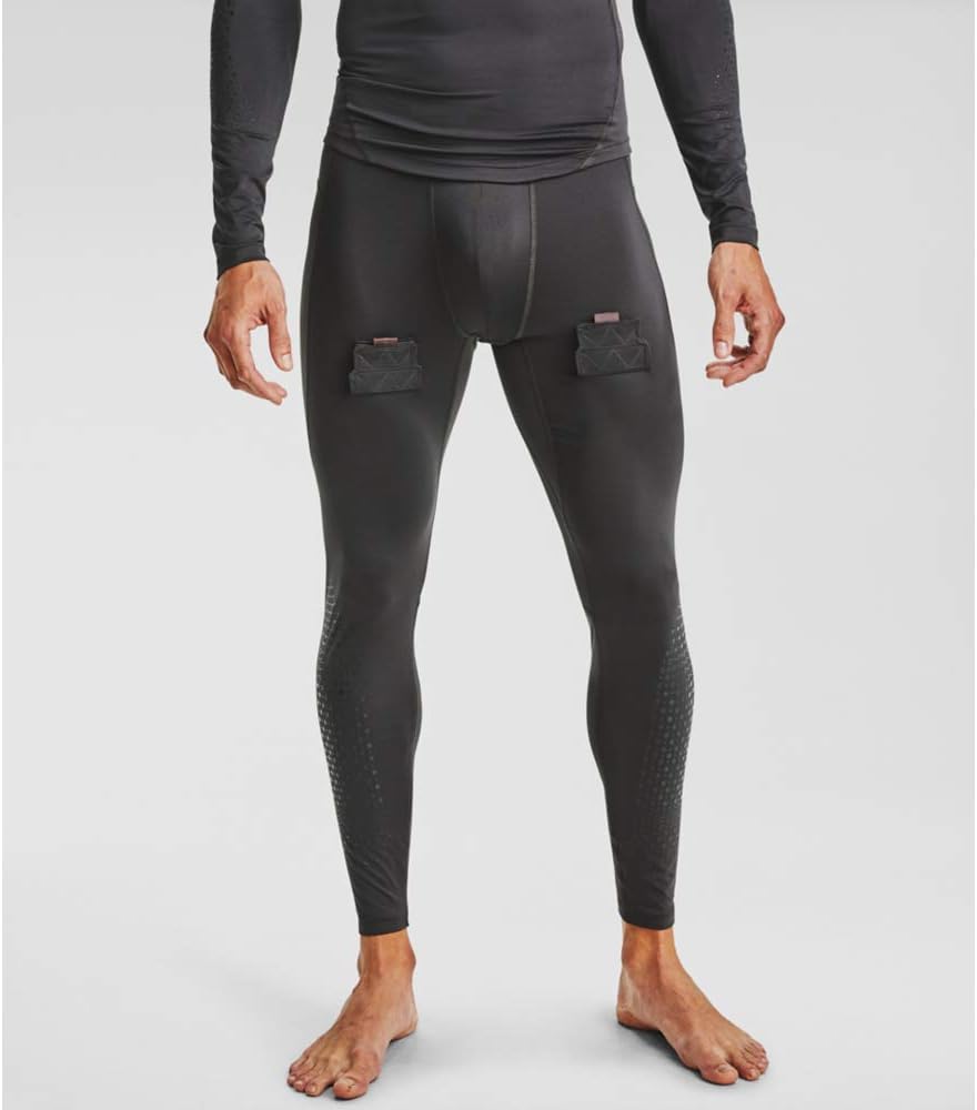 

Under Armour мужские хоккейные компрессионные леггинсы, Jet Gray (010)/Mod Gray