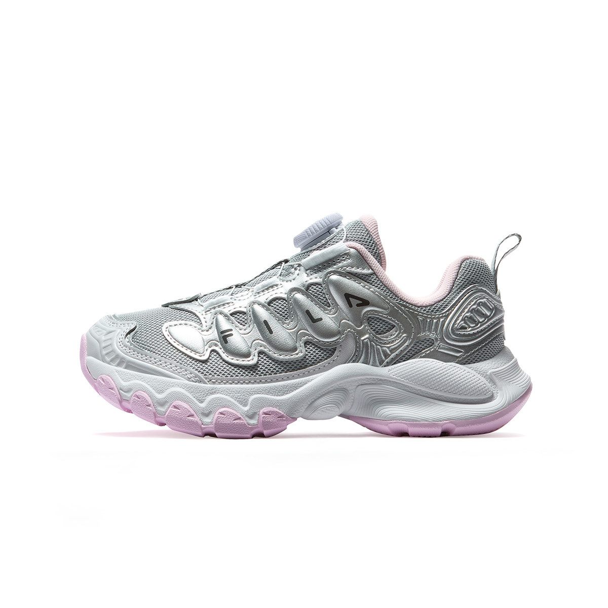 

Heritage FHT Low top детские беговые кроссовки FILA KIDS, f-hs high-key серый/space серебряный