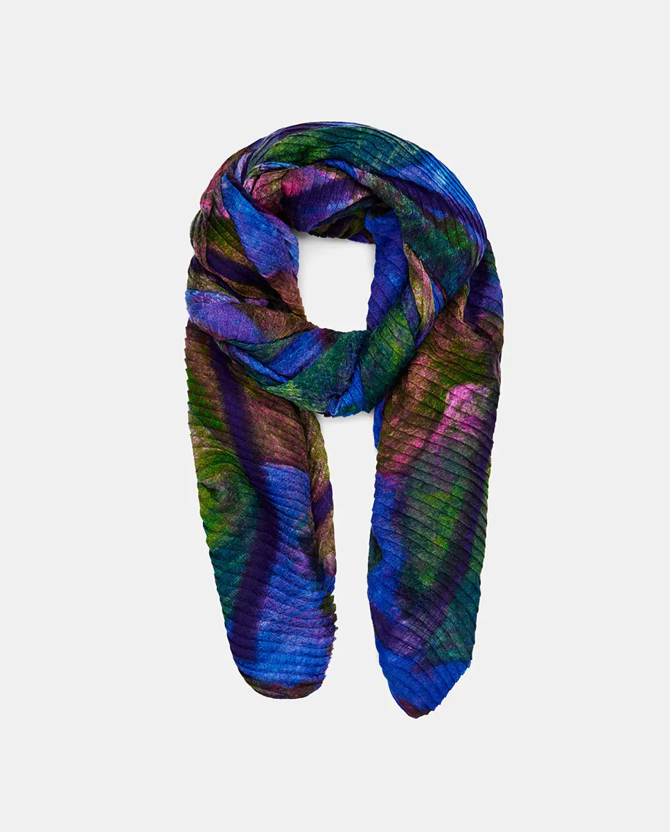 

Листовой платок Desigual, фиолетовый