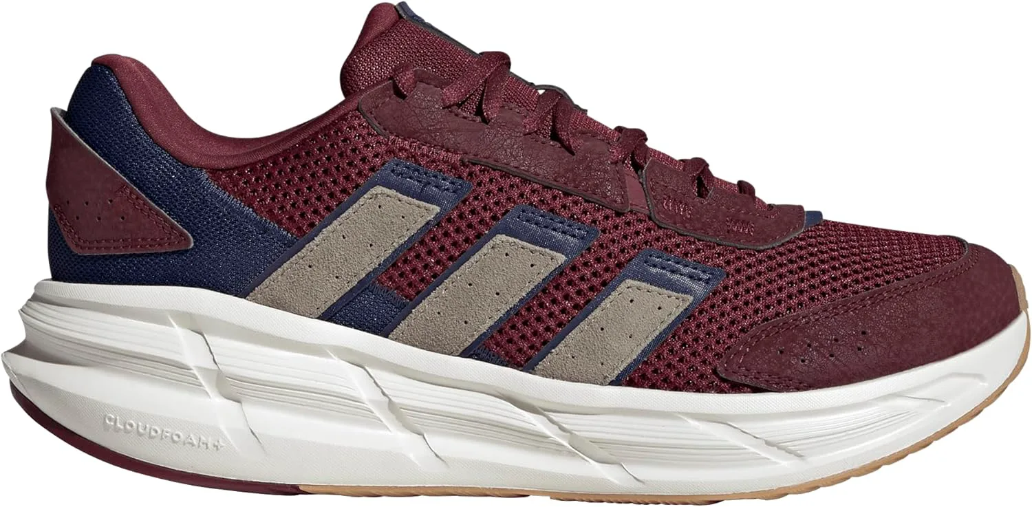 Мужские кроссовки Adidas Astrastar, красный/бежевый/темно-синий — фото 4