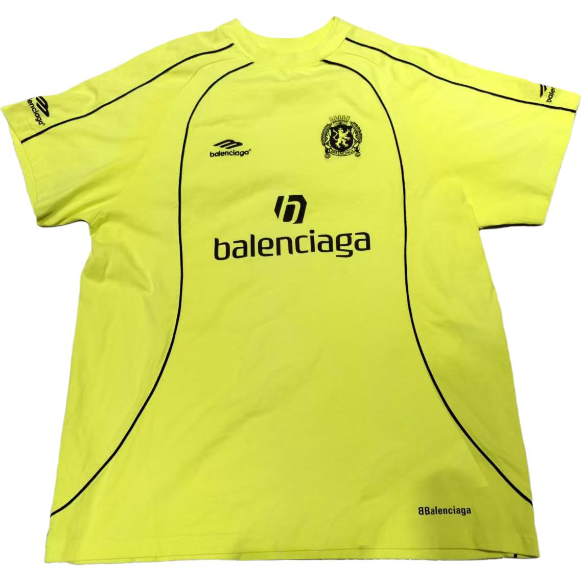 

Футболка стандартного кроя, унисекс Balenciaga, fluorescent желтый