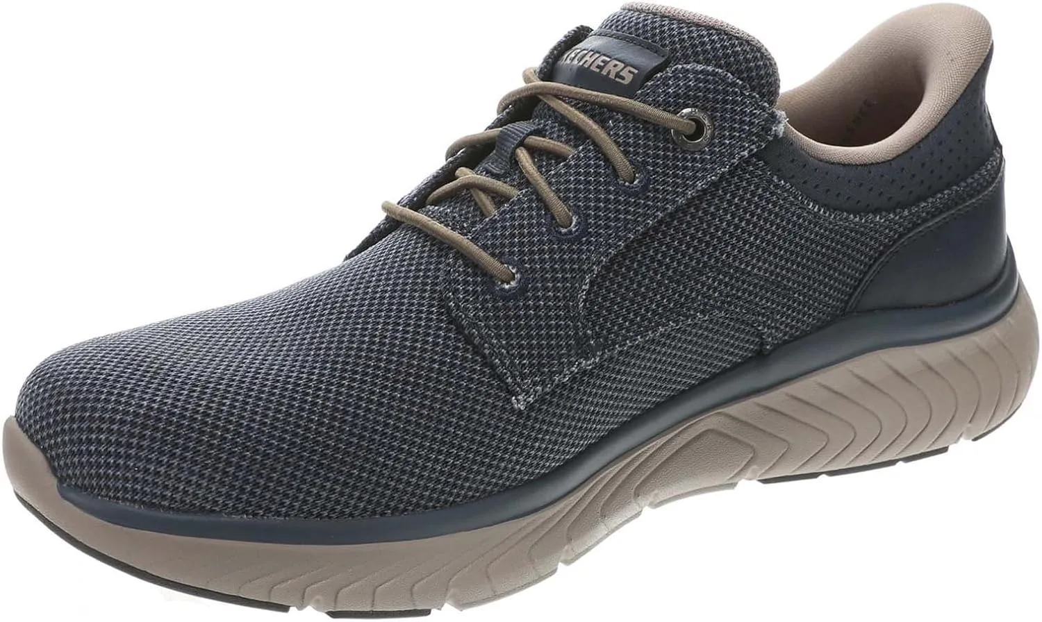 Мужские кроссовки Skechers Crosser-Ruger Arch Fit, темно-синий — фото 4
