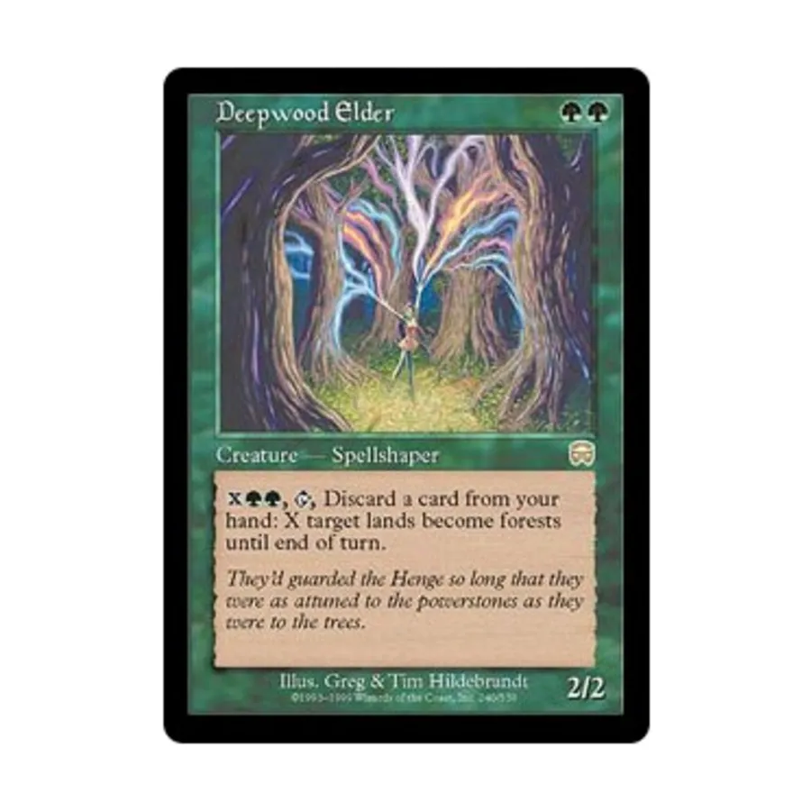 

CCG Старейшина Дипвуда (клавиша R), MTG - Mercadian Masques