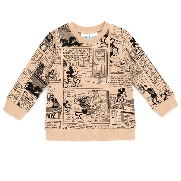 Комплект из флисовой толстовки и брюк Disney Imagikids, Mickey Mouse Gray — фото 3