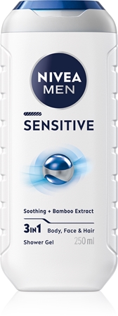 

Гель для душа для мужчин NIVEA MEN Sensitive, 250 ml