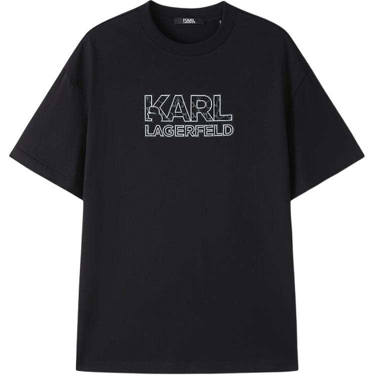 

KARL LAGERFELD / Karl Lagerfeld Jeans Футболка KARL LAGERFELD SS25 мужская black