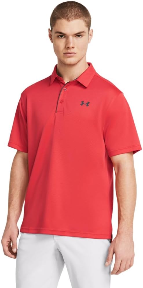 

Under Armour мужская футболка-поло Tech Golf, (814) Red Solstice/Pitch Gray, Красный, Under Armour мужская футболка-поло Tech Golf, (814) Red Solstice/Pitch Gray