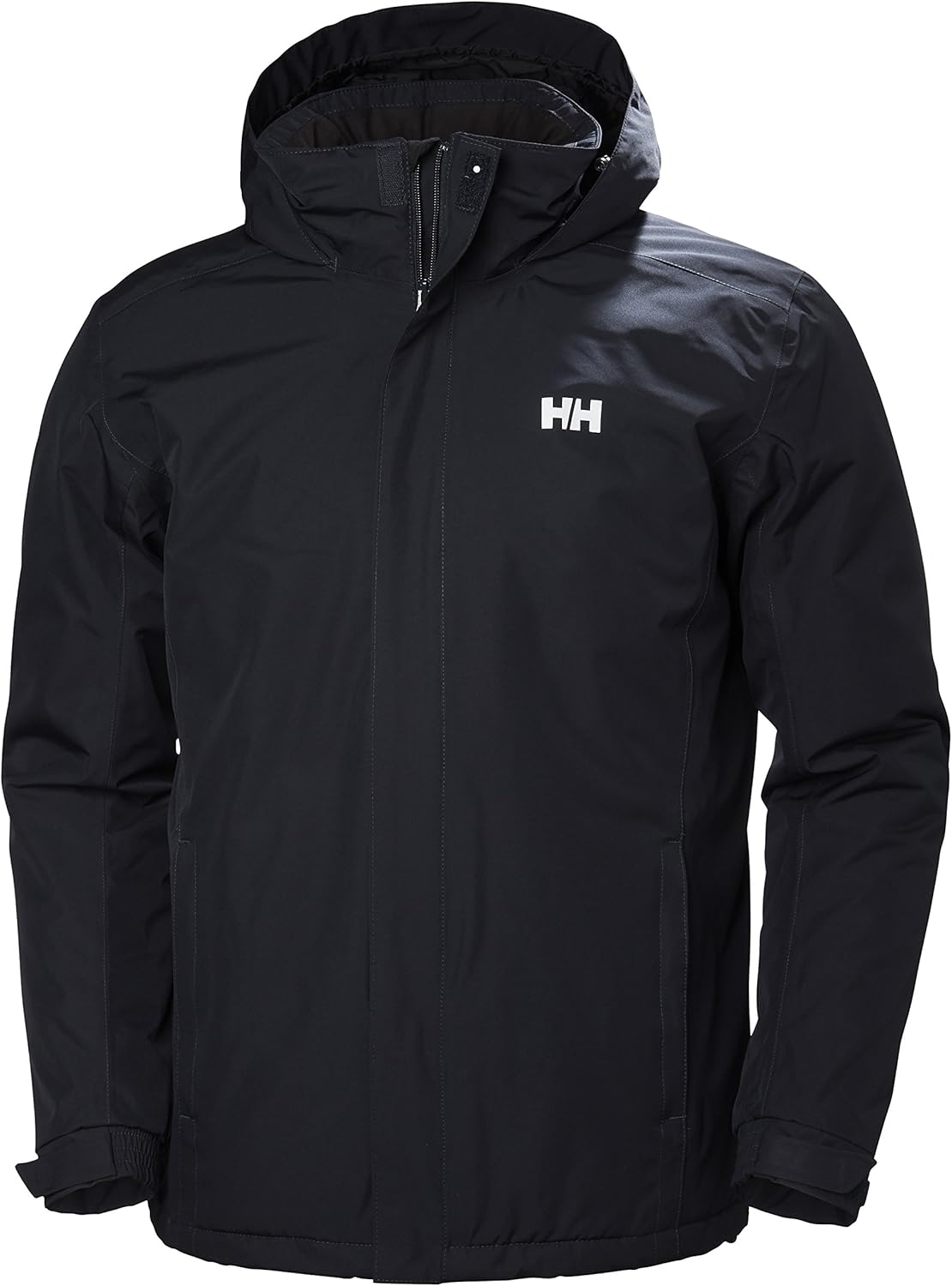 

Куртка Helly Hansen Men's Waterproof Dubliner Insulated с утеплением и складным капюшоном для холодной погоды, 597 Navy