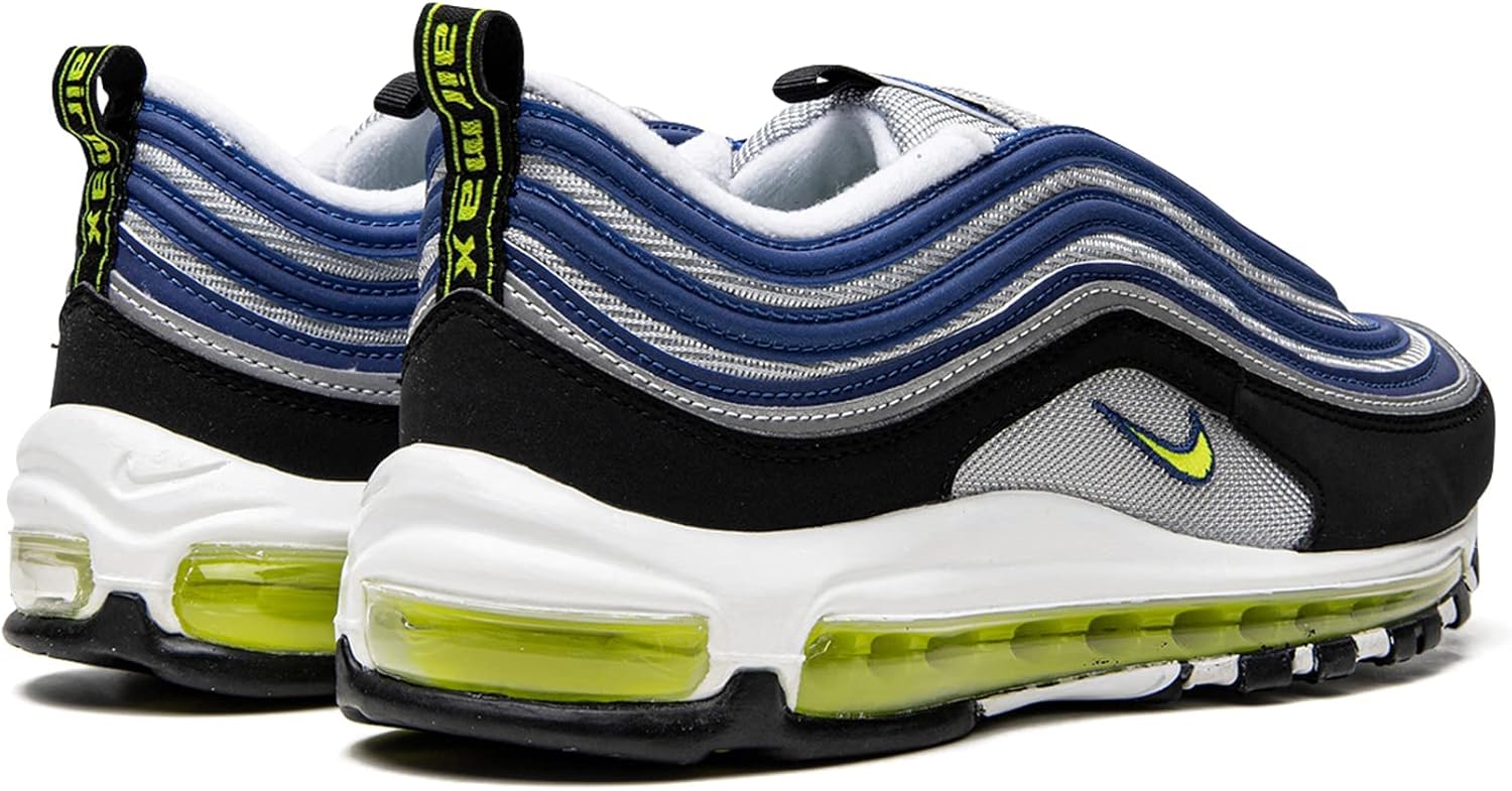 Мужские кроссовки Nike Air Max 97, синий/желтый — фото 3