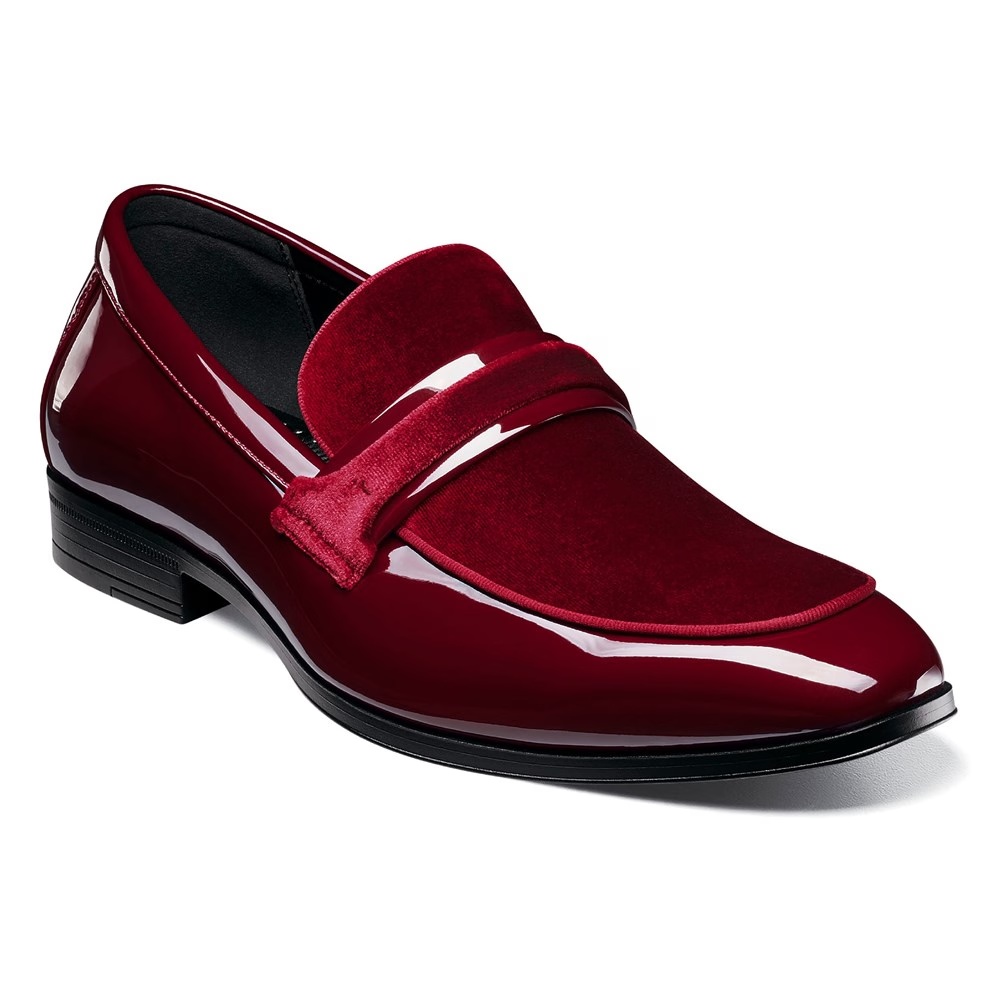 

Мокасины Stacy Adams Spratley saddle loafer, burgundy