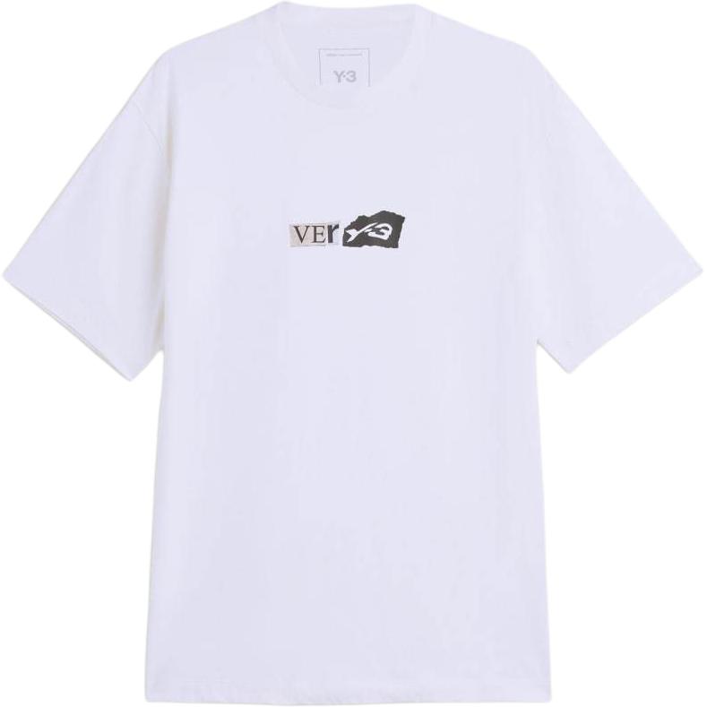 

Y-3 Футболки Y 3, унисекс, белые, с круглым вырезом, узкий прямой крой, Белый, Y-3 Футболки Y 3, унисекс, белые, с круглым вырезом, узкий прямой крой