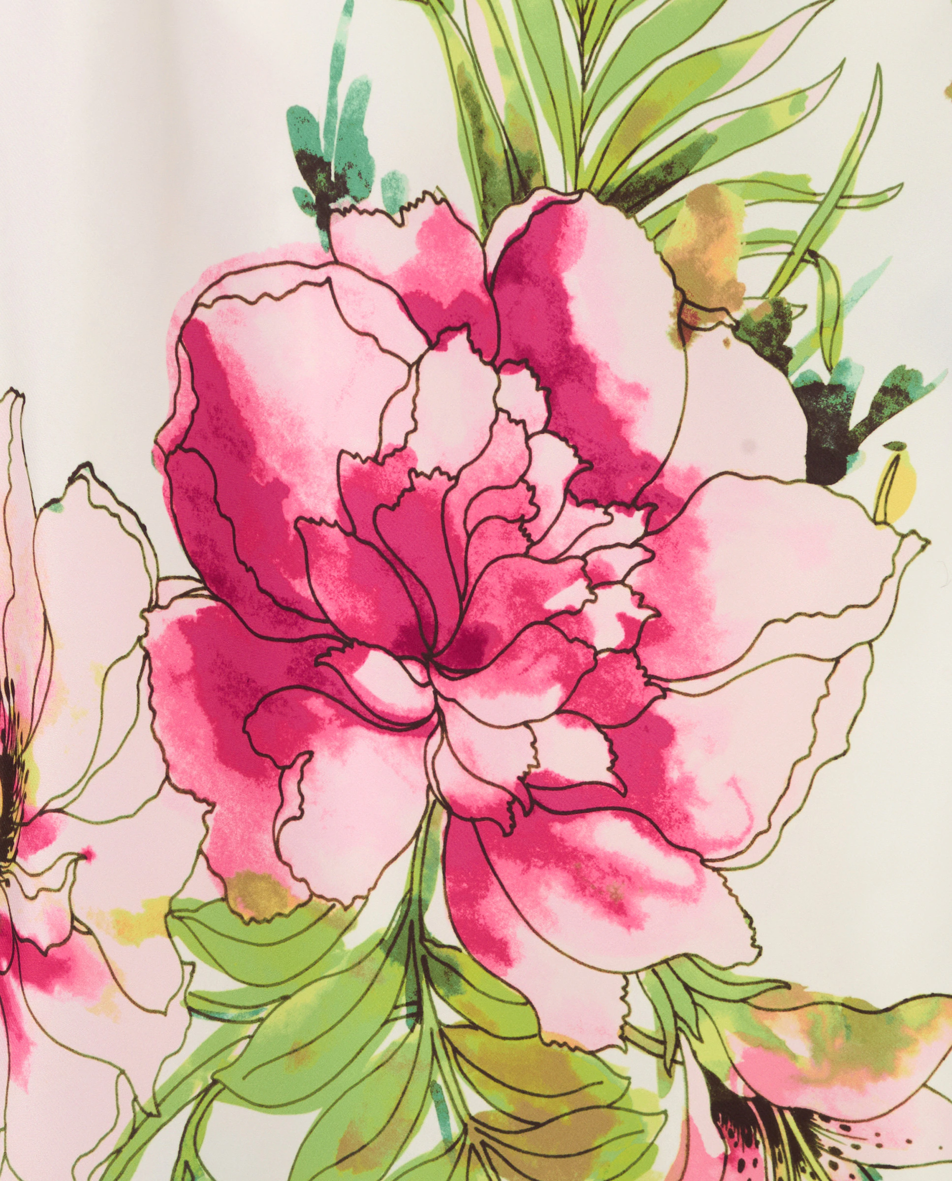 

Длинная ночная рубашка на бретелях Natori, белый