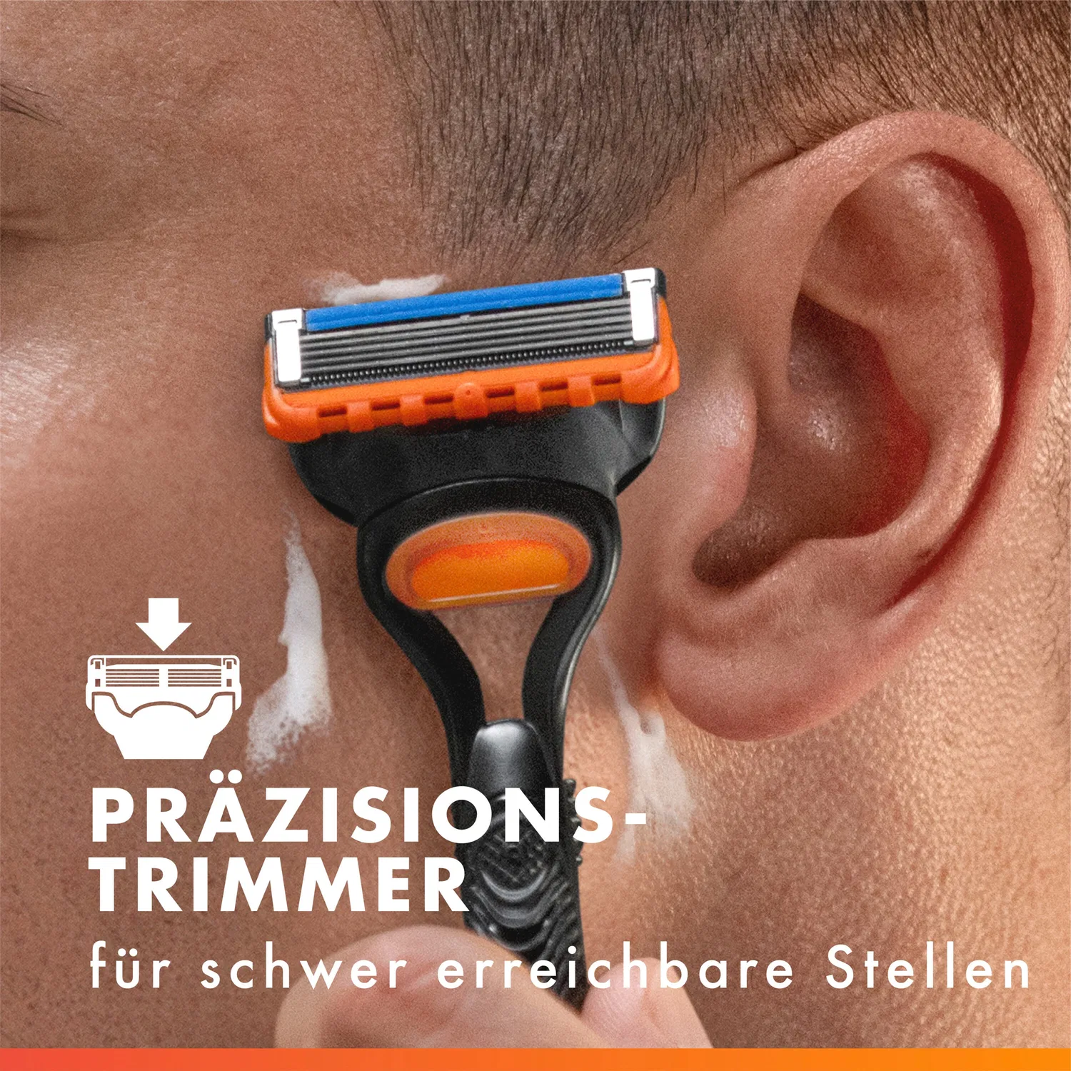 Сменные лезвия для бритвы Fusion5 Gillette — фото 4
