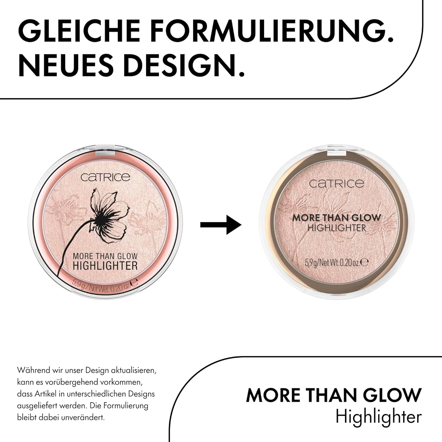 Хайлайтер «More Than Glow Highlighter» от Catrice Catrice, Gold — фото 3