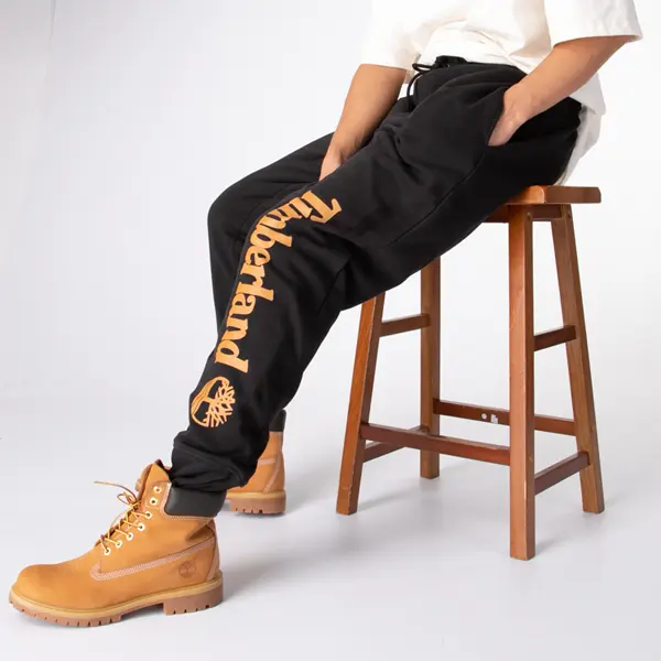 

Мужские спортивные штаны с логотипом Timberland, черный