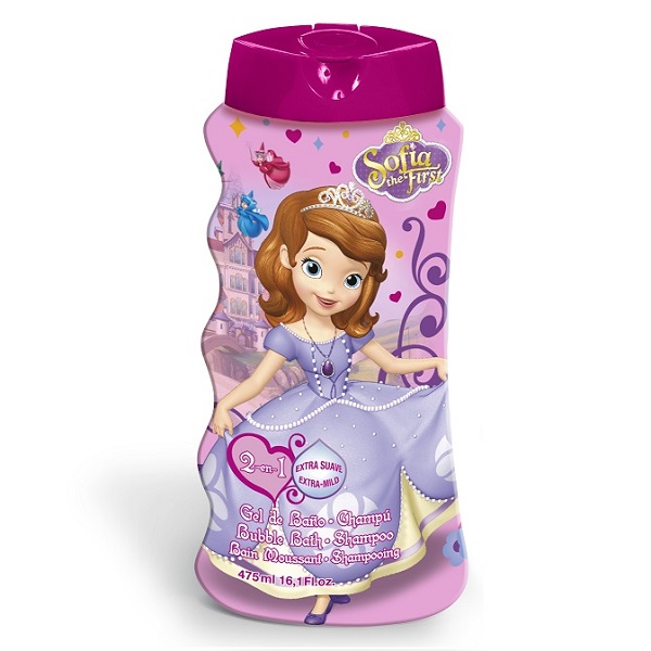 

Пена для ванны и шампунь для детей sofia bubble bath & shampoo Dovanos Vaikams, 475 мл