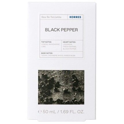 Туалетная вода Korres Black Pepper для мужчин, 50 мл — фото 2