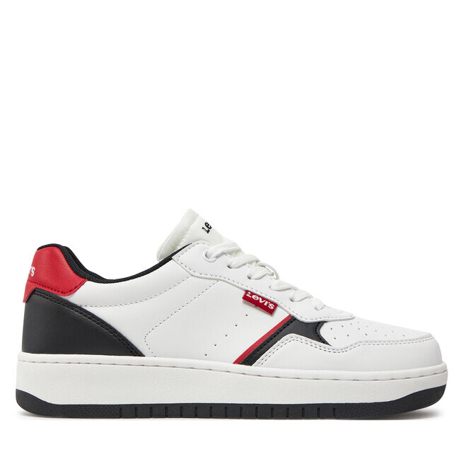

Кроссовки Levi's VUNI0091S-0239 White Black Red, белый