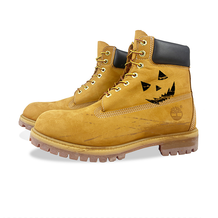 Ботинки Timberland Martin с рисунком, коричневый — фото 4