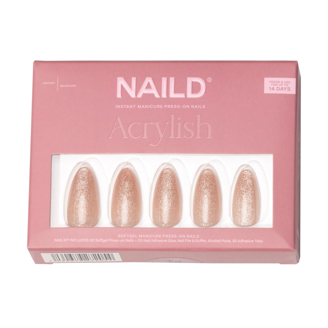 

Искусственные ногти stella almond long softgel press on nails Naild, количество 1 шт.