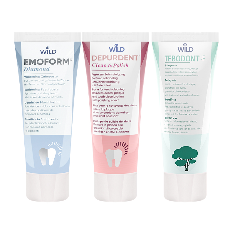 

Зубные пасты / Порошки для чистки зубов Unisex Dr.wild