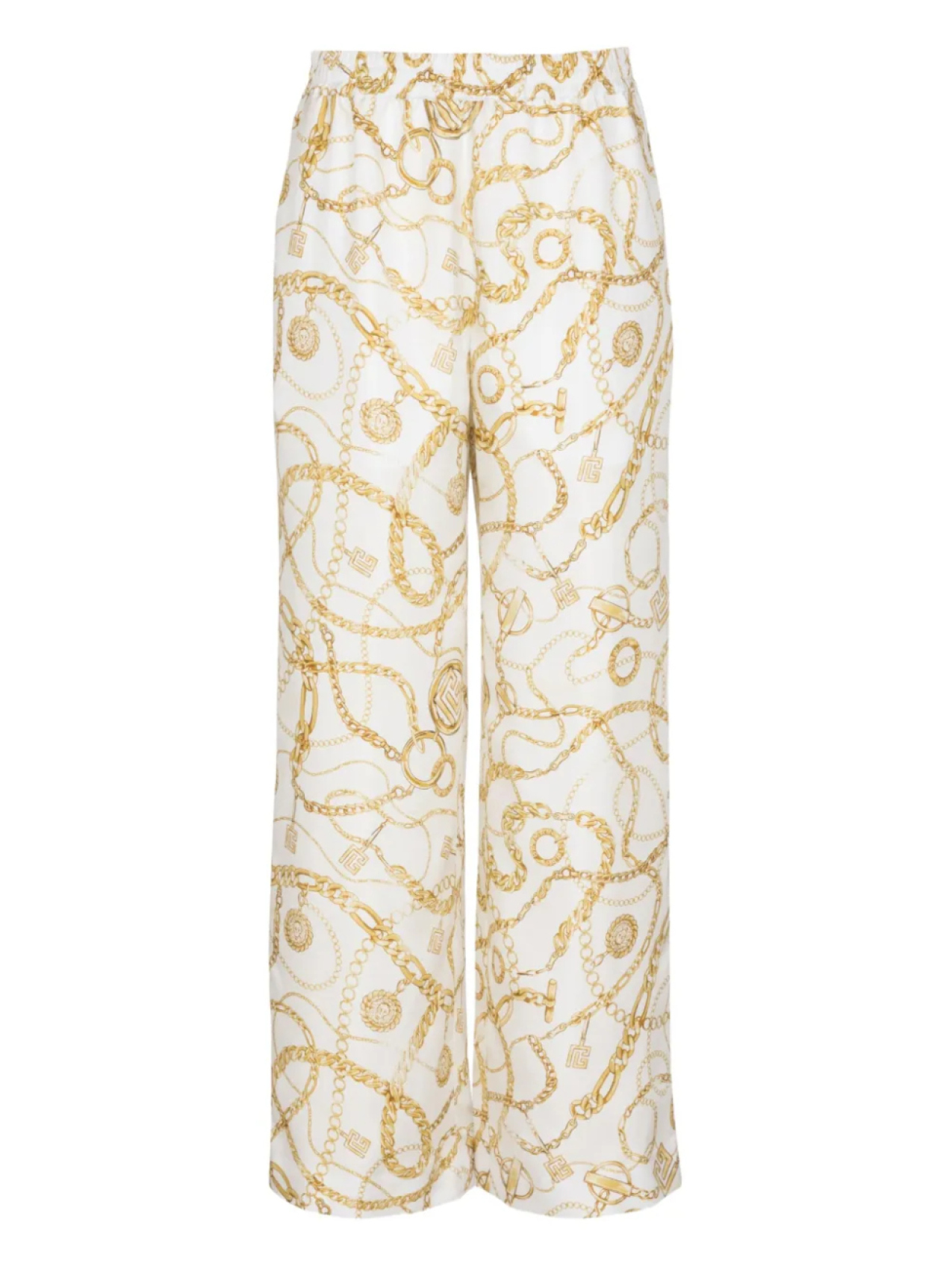 

Balmain шелковые брюки, белый