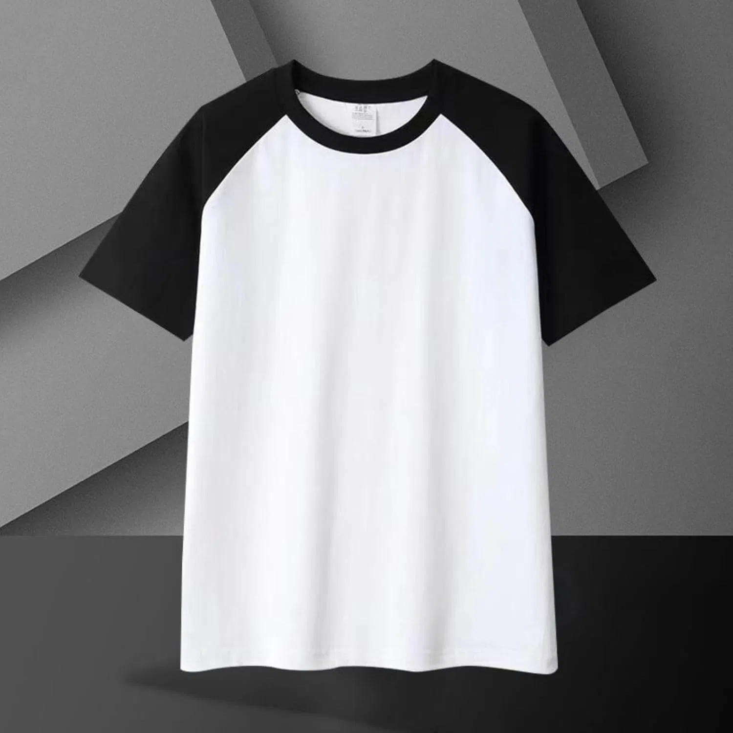 Футболка хлопковая Casual Slim Fit, белый — фото 3