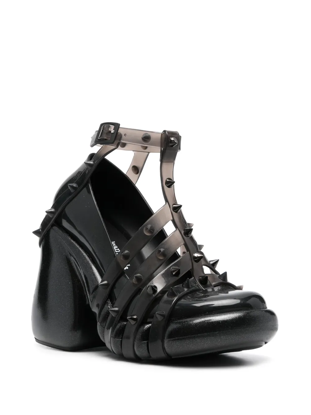 Туфли Punk Love на платформе из коллаборации с Melissa Jean Paul Gaultier, черный — фото 2